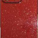 Luxurious Shining Cute Phone Case for iPhone 16 15 14 13 Pro Max Cellphone Cases Shockproof Soft Back Cover(for iPhone 16 Pro Max)