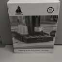 FlagShip for Nespresso Pod Holder Vertuo Capsule Storage Pod Organizer Coffee Bar Design And Coffee Machine Stand Black Metal(50 Pods Capacity)