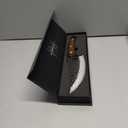 Chef Knife - Perfect Kitchen Knive. Japanese Knife for Cooking, Chopping. Japanese Style Knive for Home, Camping, BBQ. For Balance & Control, 5.8 Inch