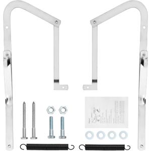 55-1 Attic Ladder Spreader Hinge Arms with Springs,Compatible with Werner (Mk1 Thru Mk3),A2208 A2210 A2508 A2510 W2208 W2210 W2508 W2510 WH2208 WH2210 WH2508 WH2510 WH3008 WH3010, MFG 2006 and Older