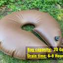 All New Extra Large 20 Gallon Tree Watering Ring/Bag(2 Pack),Deep Root&Slow Release&Automatic Drip Irrigation Watering System, Low-Profile Great for Multi-Trunk Newly Planted Small Trees and Shrubs
