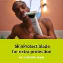 Philips Norelco OneBlade Skin Protect Replacement Blade, for OneBlade Electric Shaver and Trimmer, Durable Stainless Steel, Trim and Shave with Extra Skin Protection, 2 Count, QP229/80