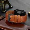 Tasikar Bands Compatible with Apple Watch Band 49mm 46mm 45mm 44mm 42mm Genuine Leather Replacement Straps Compatible with Apple Watch Ultra 3 2 1 SE Series 11 10 9 8 7 6 5 4 3, Classic Brown