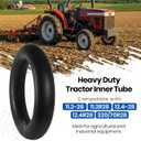 AR-PRO 11.2-28/12.4-28 Heavy Duty Tractor Inner Tube with TR218A Valve Stem, Butyl Rubber Tube for Farm Tractor, Implement, and Agricultural Equipment 2 Pack