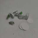 Magnetic Door Stoppers 2 Pack, Door Stops for Wall and Floor Mounting, Door stoppers for Bottom of Door Door Holder Keep Door Open, No Drilling Door Stop with 3D Adhesive Tapes