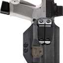 Kydex Lightbearing Holster for Pistols Compatible with Streamlight TLR-7 HL-X TLR-7X TLR-7A Tactical Weapon Light Flashlight
