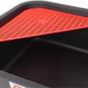 ZEELINE BY MILTON Drain Pan with Filter Drain, 9.5-Quart, For Use with Motor Oils, Transmission Fluids, and Coolants, with Removable Mesh (ZE702)