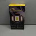 30W Rechargeable Work Light, 3000 Lumen Magnetic Work Light Battery Powered, Waterproof Portable Cordless Job Site Lighting for Construction Site, Workshop, Garage, Camping, and Car Repairing