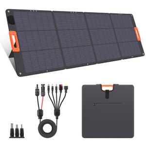 N-Type 16BB 200W Portable Solar Panel for Power Station ETFE Foldable Solar Panel High 25% Efficiency IP68 Waterproof Solar Panels Kit for Outdoor Camping RV Backuot