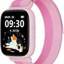BIGGERFIVE Smart Watch for Kids, 1.8" Fitness Tracker Watch Pedometer, Heart Rate, IP68 Waterproof, Sleep Monitor, Calorie Step Counter, Puzzle Games with/Without APP for Girls Boys Teens 5-16