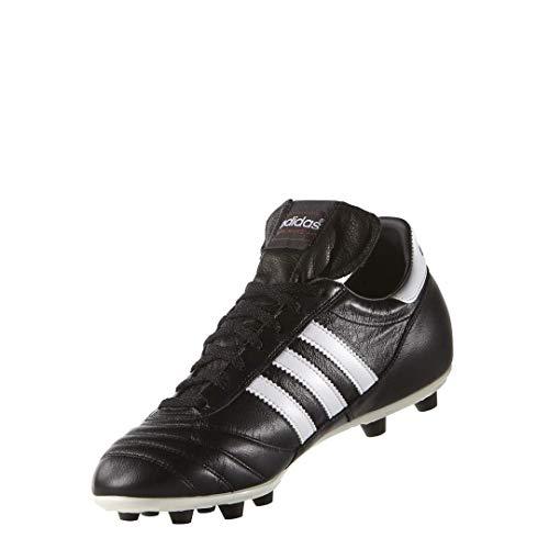 adidas mens Copa Mundial Soccer Shoe , Black/White/Black, 7 Women 6 Men US