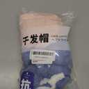 Microfiber Hair Towel Wrap for Women, 2Pack Super Absorbent Hair Turbans for Wet Hair,Curly Hair, Straight,Long.Anti Frizz Drying Towel.(Blue+Pink)