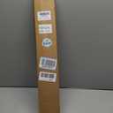 24 Inch White Anti Slip Bathroom Shower Grab Bar w/Knurled Grip