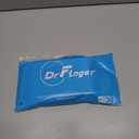 DrFinger Stroke Hand Brace Splint for Straightening Fingers with 5 Fingers Resting Support,Prevent Fingers Curling, Dupuytren's Contractures, Hand Spasms, Fit Right & Left, Men & Women - M (Grey)