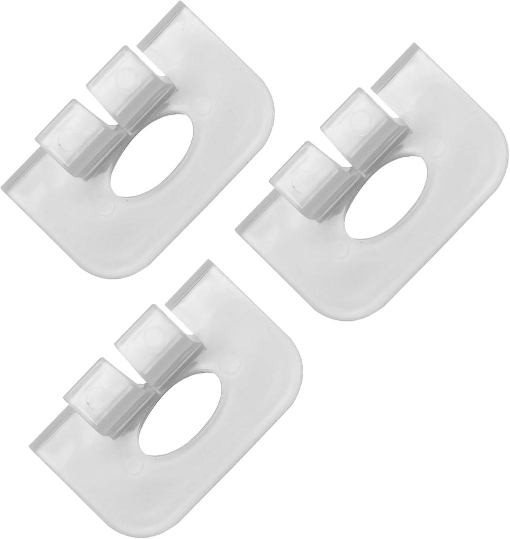 3Pcs Cordless Honeycomb Shade Lift Handles for Gra-BER and Ba-li Cordless, Mini Blind Handle Replacement Fits Honeycomb Shades (Fits 3/4" Pleat)