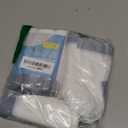 120 Counts 1.6 Gallon Mini Drawstring Trash Bags, Small Garbage Bags by KSSKSS, Code a fit 4.5-8 Liter, 1.2-2 Gal, White Trash Bin Liners for Home Office Kitchen Bathroom Bedroom