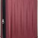 Elite Luggage Expandable Hardside Spinner Luggage, Burgundy, 21" Carry-on, 1 Piece