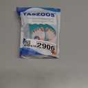 TASZOOS Toe Separators Metatarsal Pads - Breathable & Soft Toe Spacers(4pcs, Thicken), Great for Bunions, Metatarsalgia, Mortons Neuroma, Hammer Toes or Rheumatoid Arthritis(Large Size/White)