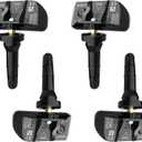 TPMS Sensor 4 Pack, 433 MHZ Tire Pressure Monitor System for Chevrolet Suburban Tahoe for GMC Yukon Cadillac Escalade 2021 2022 2023 Replacment Part 13533166, 13542523