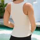 Summer Tank Top for Women 2025 Womens Tank Tops Sleeveless Top Basics Camisole Cute Yoga Gym Shirts (XL)