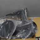 Plant Stand Indoor Outdoor with Metal Tray 6 Tiered Corner Plant Holders for Folding Plants Flower Pot Holder Display Stand for Living Room Balcony Garden-Black