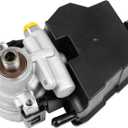 Power Steering Pump Compatible with Chevrolet Camaro Pontiac Firebird 1998-2002 5.7L, Replace 26068934, 26068936, with Reservoir for LS1