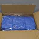 CSMEN Tarp Heay Duty Waterproof 14x18ft,Blue Tarp Cover Plastic Poly Tarpaulin for Outdoor Cover,Emergency Rain,Roof, Pool, Boat,Camping - Multipurpose with 12Mil Thickness