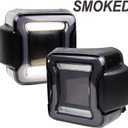 Smoked LED Tail Lights Compatible with JK 2007-2017,Rear Lights w/Tunnel Edition Taillights Brighter when Cross-country NOT FOR JL