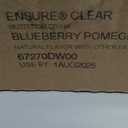 Ensure Liquid Clear Nutrition Drink, 0g fat, 8g of protein, Blueberry Pomegranate, 10 Fl Oz (Pack of 12), Bottle, gluten free
