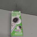 Portable Handheld Turbo Fan, 5 Gear Wind, Battery Operated, Up to 12 Working Hours, 3 IN 1 Hand Fans with Air Turbo Tech Cooling Fan for Outdoor Activities, Travel, Beach (White)