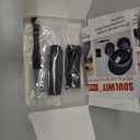 SOULWIT Headband Side Cover Slider Outer & Inner for Sony ULT WEAR/WH-ULT900N (WHULT900N) Over-Ear Noise Canceling Bluetooth Headphones, Replacement Head Band Repair Part Accessories Kit - Black