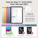 CoBak Case for iPad (A16) 11th Generation, iPad 10th Generation