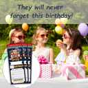 Movie Tickets Birthday Party Invitations, 20 Pcs Movie Night Invitations with Envelopes, Double-Sided Design Fill In Invite for Boy Girl, Theme Birthday Party Decorations-C02