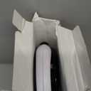 Upgraded Retractable Dog Leash with Chew Proof Extender, Pet Walking Leashes with Poop Bag Holder, 26Ft Heavy Duty Retractable Pet Leash for Medium Large Dogs up to 110lbs, Anti-Slip Grip (White)