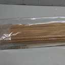 LazBlinds No Tools No Drill Cordless Bamboo Roman Shades, Light Filtering Window Treatment, Roll Up Bamboo Blinds for Windows 36'' W x 64'' H, Acorn