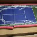 Tennis Racket Display Kit, Including Accessories and Tennis Ball Display, Wall Mounted Sport Decor with Wooden Frame-Show Your Racket and Tennis Ball in Grand Court