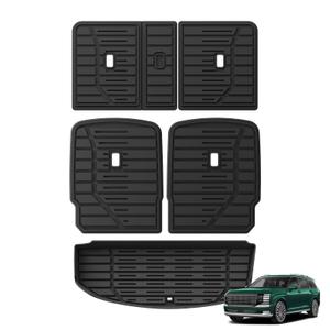 SMABEE Cargo Liner & 3rd Row Backrest Mat for Hyundai Palisade 2026 7 Seats