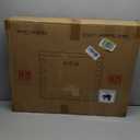 FENCHILIN Vanity Mirror with Lights, Hollywood Lighted Makeup Mirror with 15 Dimmable LED Bulbs for Dressing Room & Bedroom, Slim Metal Frame Design, White (White-usb+typec Charging)