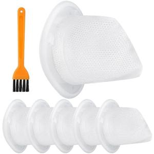 5-Pack Handheld Vacuum Filters Replacement for Black and Decker Dustbuster QuickClean Cordless HNVC215B10, Compatible with Hand Vacuums Models HNVCF10 HNVC220BCZ01 HNVC215BW52 Filter