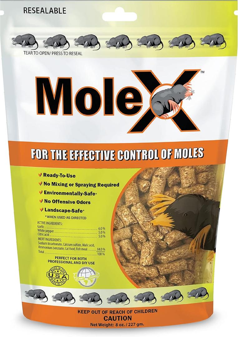MouseX MoleX 8oz Bag, MoleX All-Natural Non-Toxic (Pack of 1)