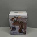 GiveBest Portable Electric Space Heater with Thermostat, 1500W/750W Safe and Quiet Ceramic Heater Fan, Heat Up 200 Square Feet for Office Room Desk Indoor Use, Silver