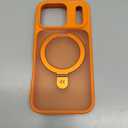 CASEKOO Ultra-Magnetic Stand for iPhone 17 Pro Case [Military Drop Protection] [Compatible with MagSafe] Shockproof Translucent Matte Slim Ring for iPhone 17 Pro Phone Case 6.3", Orange