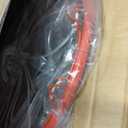 Basketball Rim Replacement, Single-Spring Breakaway Basketball Rim Outdoor Indoor, Universal 18 Inch Heavy Duty Basketball Hoop Rim and Net (ORANGE)