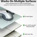 2 Pack Suction Cup Shower Grab Bars for Seniors, Heavy Duty Removable Shower Handles for Bathtubs & Showers, Bath Handrails for Elderly Assistance Products, Bathroom Safety Accessory