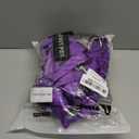 Lukovee No Pull Dog Harness & Leash Set - Heavy Duty Dog Vest Harness with Soft Padded for Medium Large Dogs, Adjustable Reflective Tactical Pet Harness for Easy Walk and Training (L, PU)