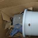 Elite Gourmet 4Qt Electric Ice Cream Maker EIM350 Delicious Homemade Ice Cream, Gelato, Sorbet, Frozen Yogurt, 4Qt Aluminum Freezing Cannister, Durable Plastic Ice Bucket, Powerful 50W, Periwinkle