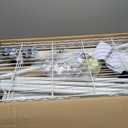 ULIFHOME P9 Rolling Clothes Rack Heavy Duty, Clothing Racks for Hanging Clothes, 4 Tiers Garment Rack with Wheels, Metal Portable Closet Rack, 35.5" L X 15.8" W X 80.5" H, Max Load 445 LBS, White