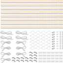 Barrina T5 Grow Lights for Indoor Plants, Full Spectrum, 4ft 160W (8 x 20W, 1000W Equivalent), Plant Growing Lamps, Plant Lights for Indoor Plants, Greenhouse, Plug and Play, Yellow 8-Pack (4FT-White Cover)