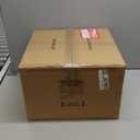 16" Industrial Large Pendant Light Fixtures,Black and Gold Pendant Lights Kitchen Island,Farmhouse Pendant Light Fixtures for Kitchen Foyer Cafe Dining Room,2 Pack