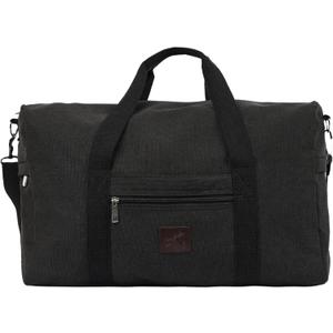 BREEZY PALMS Duffle Bag – Multipurpose Bag for Travel, Gym, Weekender, Carry On & More – Durable, Spacious, Unisex Overnight Bag for Men & Women – Perfect for Sports, and Everyday Use (Black)